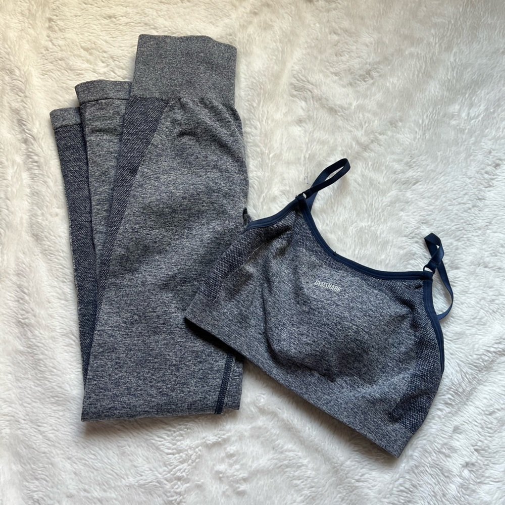 Gymshark Workout Bra and Legging Set